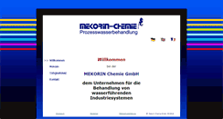 Desktop Screenshot of mekorin.com